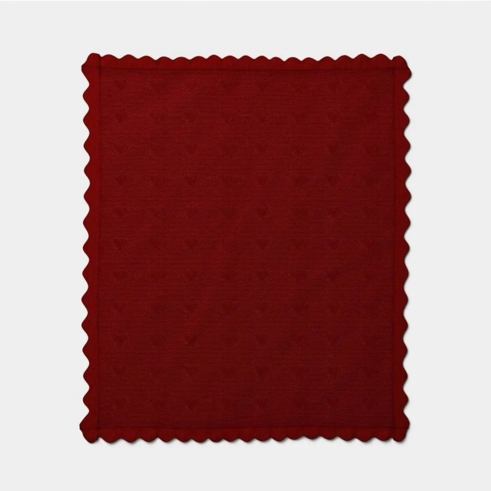 Threshold knit throw